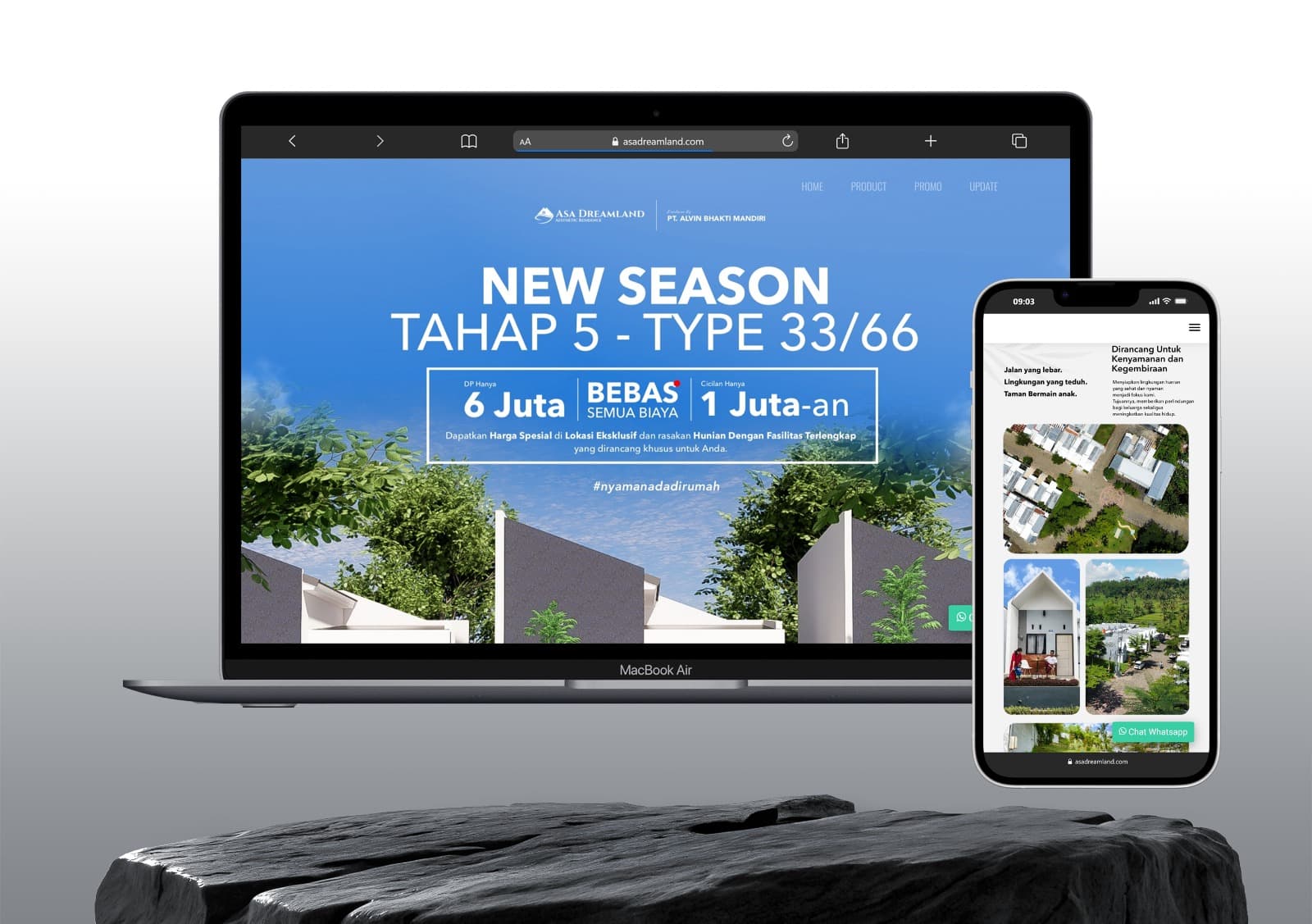 Website Promosi Perumahan